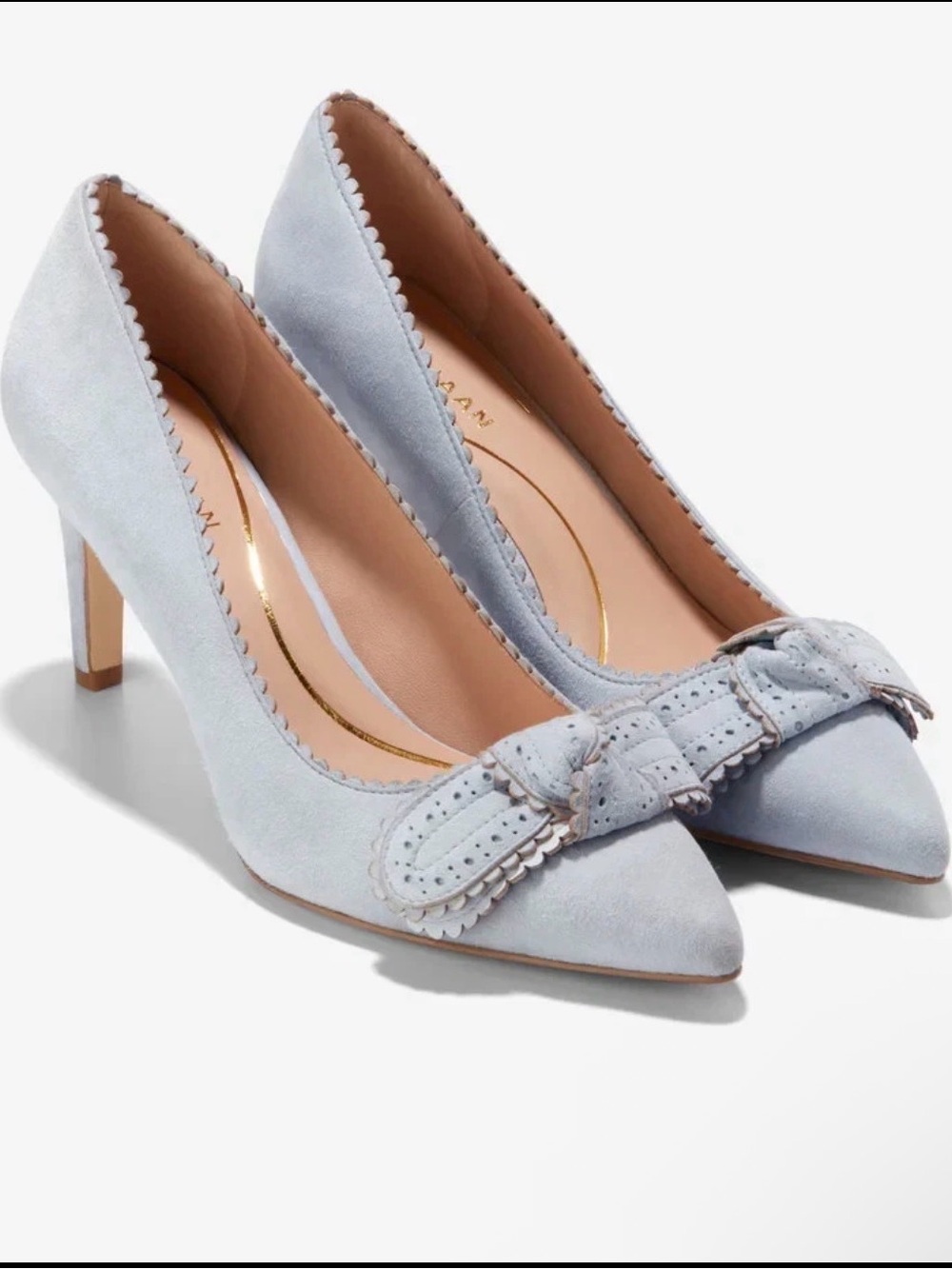 Cole Haan Bellport Bow Pointed Toe Pump